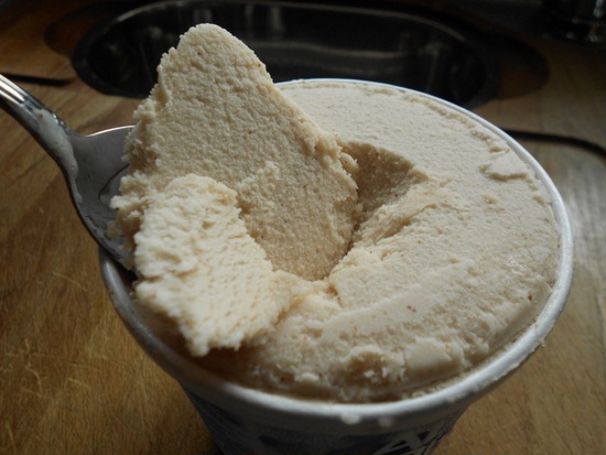 Ice cream with hemp